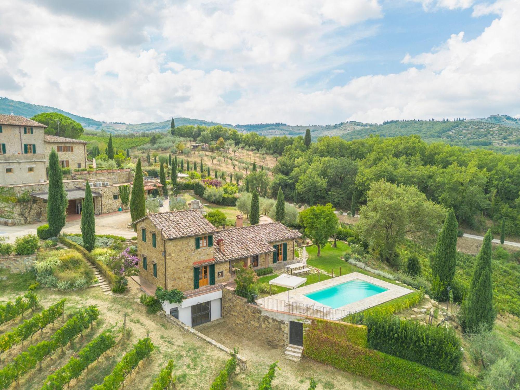 Savignola Paolina Villa Greve in Chianti Exterior photo