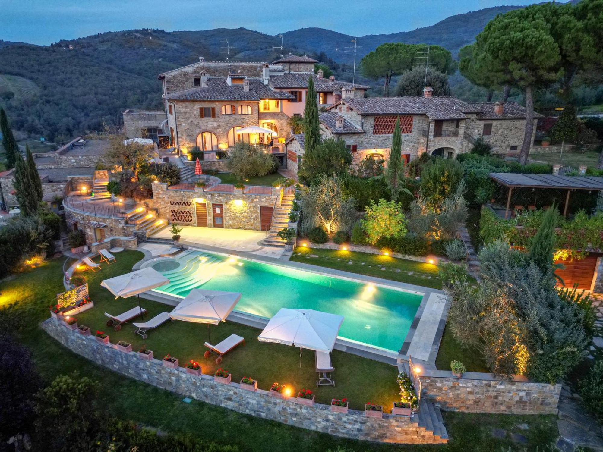 Savignola Paolina Villa Greve in Chianti Exterior photo