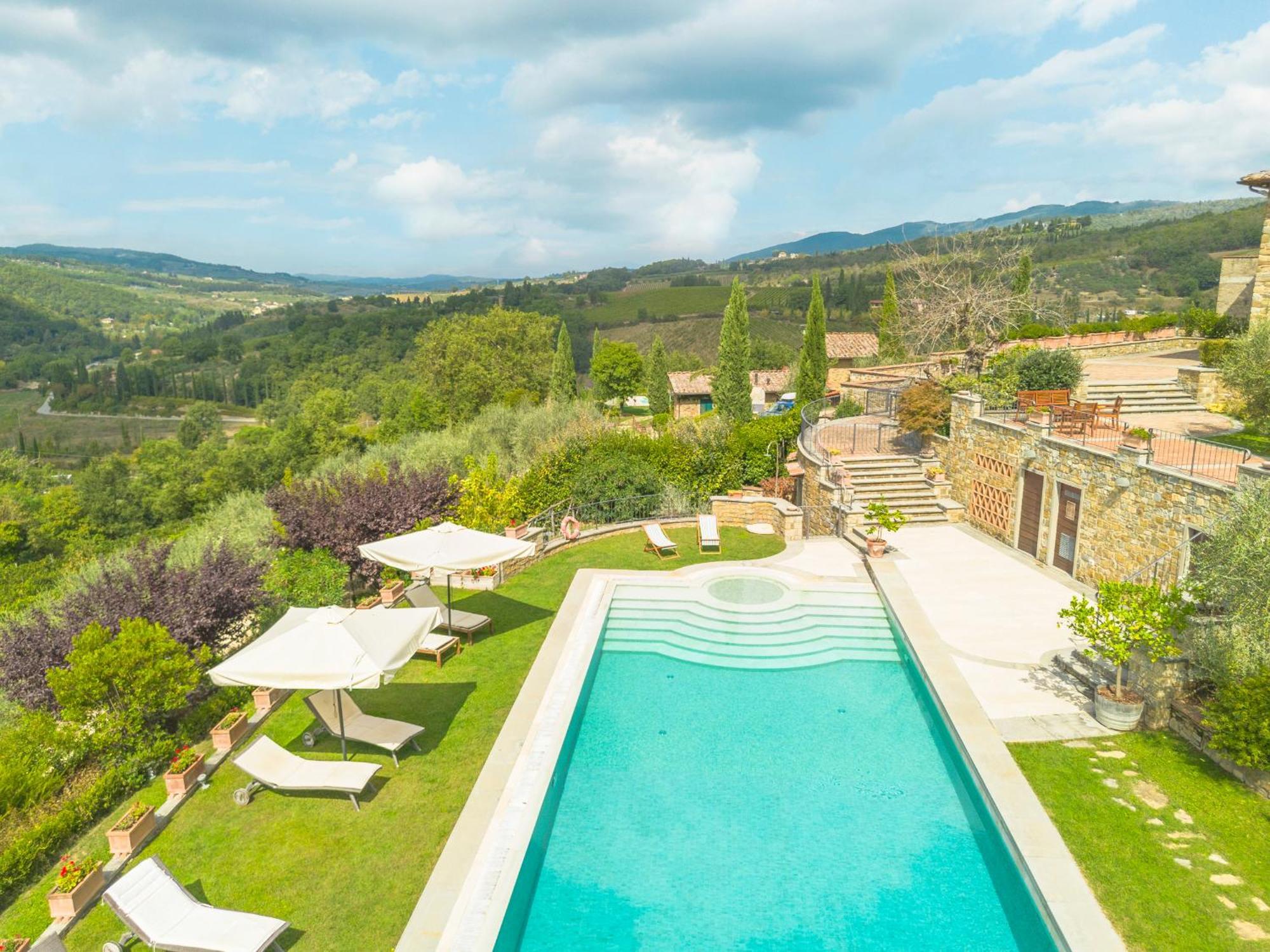 Savignola Paolina Villa Greve in Chianti Exterior photo
