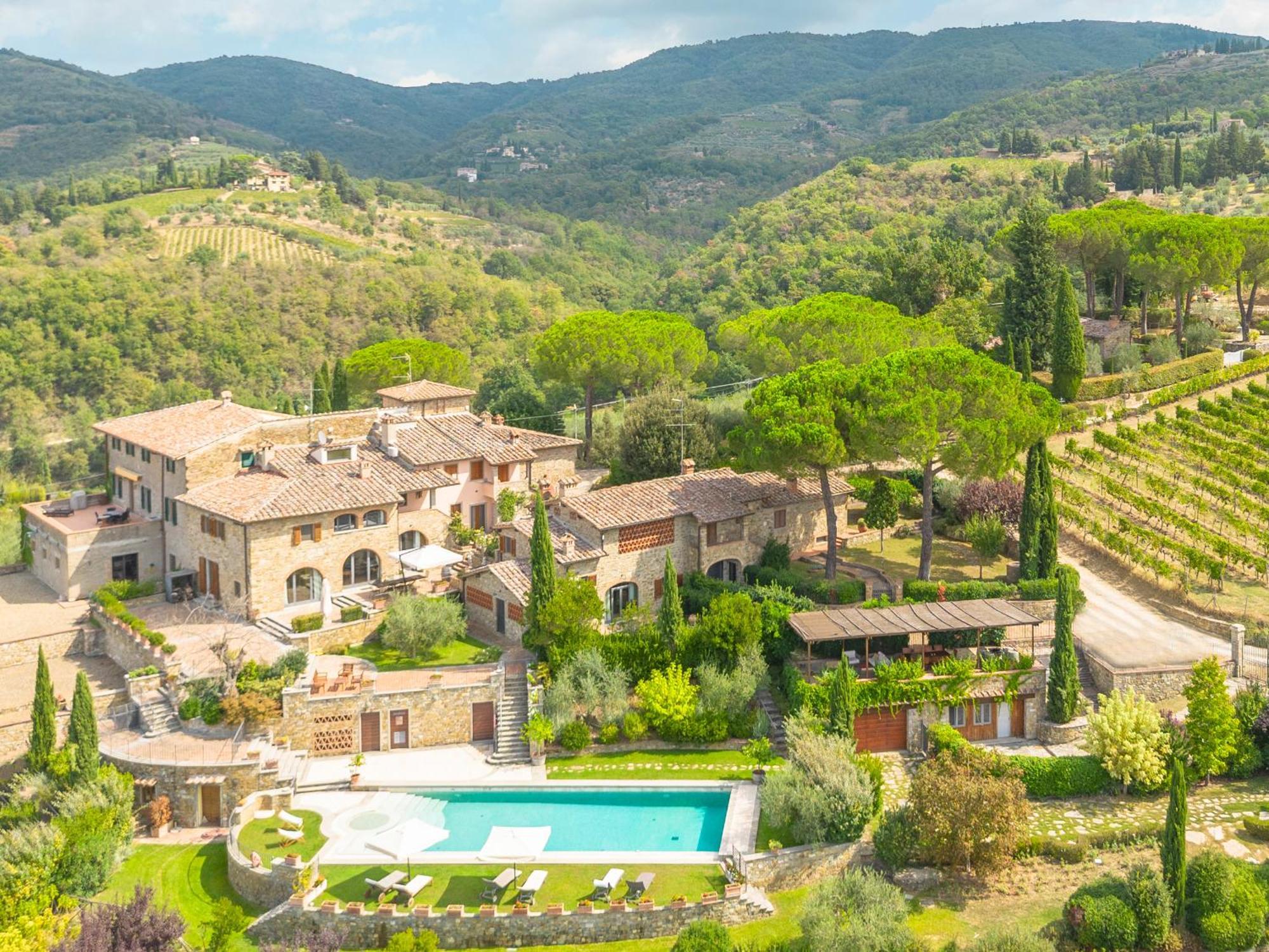 Savignola Paolina Villa Greve in Chianti Exterior photo